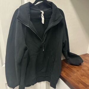 Lululemon half zip (full length) scuba with no hood